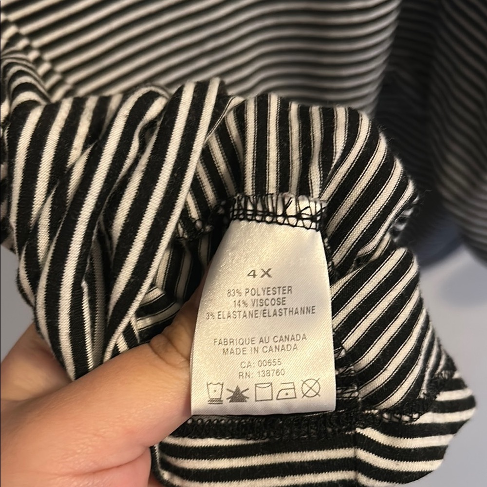 Penningtons Gray Ruched Blouse - Picture 3 of 3